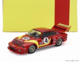 Ixo-models Porsche 935/77a 930 Team Gelo Racing N 4 6h Silverstone 1978 Klaus Ludwig - Hans Heyer 1:43 Červeno-žltá