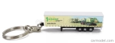 Universal hobbies Trailer Portachiavi - Prívesok na kľúče Rimorchio Telonato Krone Big-pack For Truck - cm. 5.8 1:250 Yellow Green
