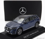 Spark-model Mercedes Benz Eqs Suv (x296) Von Mercedes-eq 2022 1:43 Blue Met