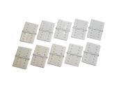 Nylonový záves s oceľovým čapom 22x33 mm (10)