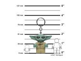 LEGO svítící klíčenka - Star Wars Baby Yoda