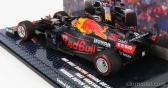 Minichamps Red bull F1 Rb16b Honda Ra620h Team Aston Martin N 33 Víťaz holandského Gp Majster sveta 2021 Max Verstappen 1:43 Matná modrá žltá červená