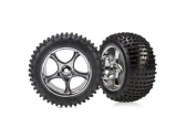 Traxxas kolo 2.2", disk Tracer stříbrný, pneu Alias (2)