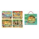 Vilac Drevené puzzle Zoo - poškodený obal