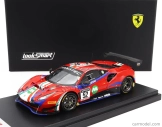 Looksmart Ferrari 488 Gt3 Evo 3.9l Turbo V8 Team Af Corse N 52 Winner Pro-am Cup 24h Spa 2022 Andrea Bertolini - Stefano Costantini - Louis Machiels - Alessio Rovera 1:43 Červená Modrá Čierna