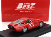 Najlepší model Alfa romeo Giulia Tz Coupe N 277 Coppa F.i.s.a. Monza 1963 Roberto Bussinello 1:43 Red