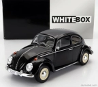 Whitebox Volkswagen Beetle 1200 Kafer Maggiolino 1960 1:24 čierny
