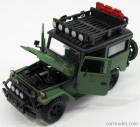 Motor-max Toyota Fj40 Land Cruiser Hard-top Closed Off Road Version 1980 1:24 Matná Zelená Černá