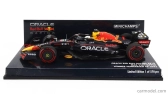 Minichamps Red bull F1 Rb18 Team Oracle Red Bull Racing N 1 Winner Hungarian Gp World Champion 2022 Max Verstappen 1:43 Matná modrá žltá červená