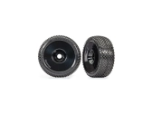 Kolesá Traxxas 3,0", čierny disk, pneumatiky Response Pro (2)