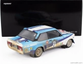Kyosho Fiat 131 Abarth (dirty And Night Version) N 2 4th Rally Piancavallo 1981 Attilio Bettega - Maurizio Perissinot 1:18 Bílá 2 Tóny Modrá