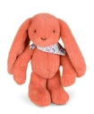 Doudou Plyšový králik so šatkou terakotový 35 cm
