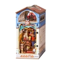 RoboTime 3D skladačka Zarážka na knihy Miniatúra domčeka Hračkárstvo plné pokladov