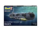 Plastic ModelKit ponorka 05187 – German Midget Submarine Type Molch (1:72)