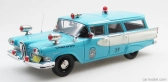 Esval model Edsel Villager Police 1958 1:43 Světle Modrá Bílá