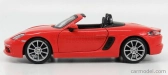 Bburago Porsche 718 Boxster 1:24 oranžová