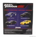 Jada Dodge Set 2x Letty's Viper Srt-10 Coupe + Mclaren Mp4 12c - Fast & Furious 1:32 Black Blue