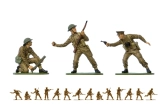 Airfix figúrky – WWII British Infantry (1:32) (Vintage)
