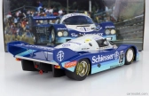 Werk83 Porsche 956b 2.6l Turbo Team Brun Motorsport N 19 1000km Spa 1985 Stefan Bellof - Thierry Boutsen 1:12 2 Tóny Modrá Biela