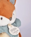 Doudou Dárková sada Plyšová liška Timo s chrastítkem 18 cm