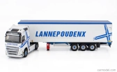 Eligor Volvo Fh 500 Truck Cassonato Lannepoudenx Transports 2020 1:43 Bílá Modrá