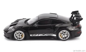 Minichamps Porsche 911 992 Gt3 Rs Coupe 2023 - Silver Wheels 1:18 Black