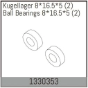 Ball Bearings 8*16.5*5 (2)