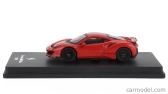 Edicola Ferrari 488 Pista 2018 - Con Vetrina - With Showcase 1:64 Rosso Corsa 322 - Červená