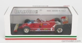 BAZAR – Brumm Ferrari F1  312t5 N 2 Veľká cena Brazílie 1980 Gilles Villeneuve – s figúrkou jazdca, mierka 1:43, červená