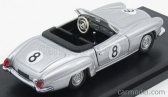Rio-models Mercedes benz 190sl Spider N 8 Winner Macau Gp 1956 D.steane 1:43 Strieborný