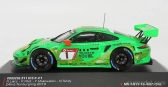 Ixo-models Porsche 911 991-2 Gt3 R Team Manthey Racing N 1 1:43, zelená