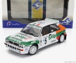Solido Lancia Delta Hf Integrale Evo Jolly Club Totip Repsol N 5 Rally Montecarlo 1993 Andrea Aghini - Sauro Farnocchia 1:18 Bílá Oranžová Zelená