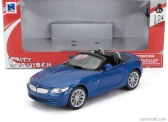 Newray BMW Z4 Spider Cabriolet Open 2009 1:24 Blue