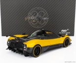 Almost-real Pagani Zonda 5 Cinque Roadster 2009 1:18 Žlutý Černý Uhlík