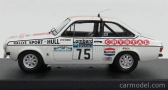 Trofeu Ford england Escort Mkii N 75 Rac Rally 1977 M.jackson - S.howard 1:43 Bílá Červená