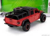Jada Jeep Gladiator Pick-up 2020 so sadou 4x pneumatík 1:24 červená čierna