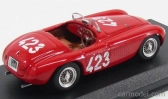 Umelecký model Ferrari 166mm Barchetta Spider Ch.0034 N 423 Winner Giro Di Sicilia 1952 Marzotto - Marini 1:43 Red