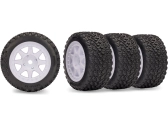 Traxxas koleso, disk 8-spoke, pneu Rally (sada 4)