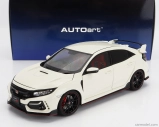 Autoart Honda Civic Type R (fk8) 2021 1:18 Biela