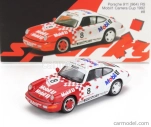 Spark-model Porsche 911 964 Rs Mobil1 N 8 Porsche Carrera Cup 1992 1:64 červená biela