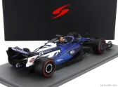 Spark-model Williams F1  Fw45 Team Williams Racing N 23 (800th Gp) British Gp 2023 Alexander Albon 1:18 Blue