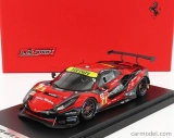 Looksmart Ferrari 488 Gte Evo 3.9l Turbo V8 Team Inception Racing N 71 1:43, červená