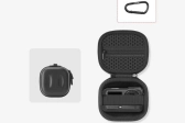 DJI Osmo Action - PU tvrdé pouzdro pro DJI Osmo Action 6/Insta360 Ace Pro 2/Gopro (Black)