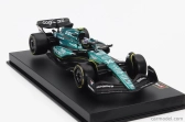 Bburago Aston martin F1 Amr23 Team Aramco Cognizant N 14 Season 2023 Fernando Alonso – With Pilot And Showcase 1:43 zelená