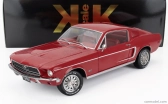 Ford usa Mustang Gt Fastback Coupe 1968 1:12 Červená
