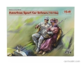 Icm-model Figures American Sport Car Drivers 1:24 /