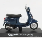 Edicola Piaggio Vespa 125 Lx 2005 1:18 Blue Met
