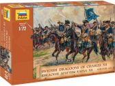 Zvezda figúrky – švédski dragúni (1:72)