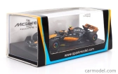 Spark-model Mclaren F1 Mcl60 Team Mclaren N 4 Las Vegas Gp 2023 Lando Norris 1:64 Orange Blue Black