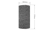 X-MALLET SPORT 1/5 24mm hex Black Rims, 2 ks